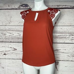 Express tank top cap sleeve